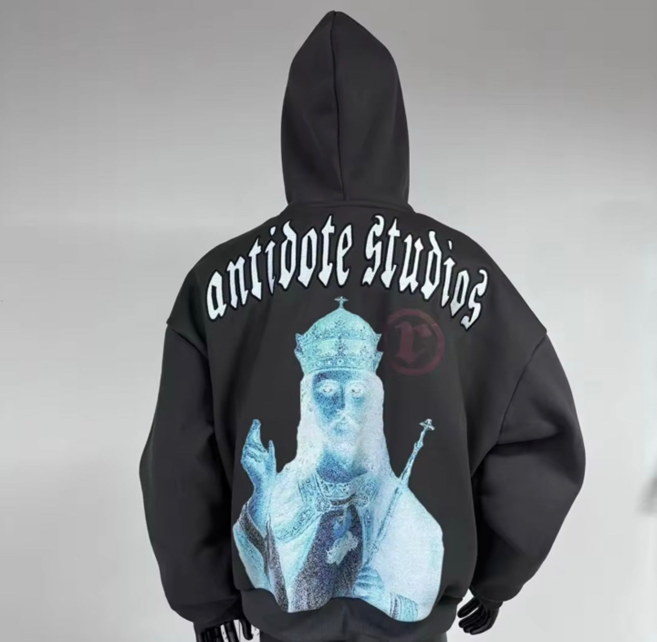 Gray hoodie